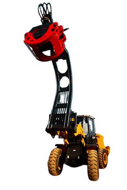 Carregador Frontal Acoplado e Pá-Carregadeira